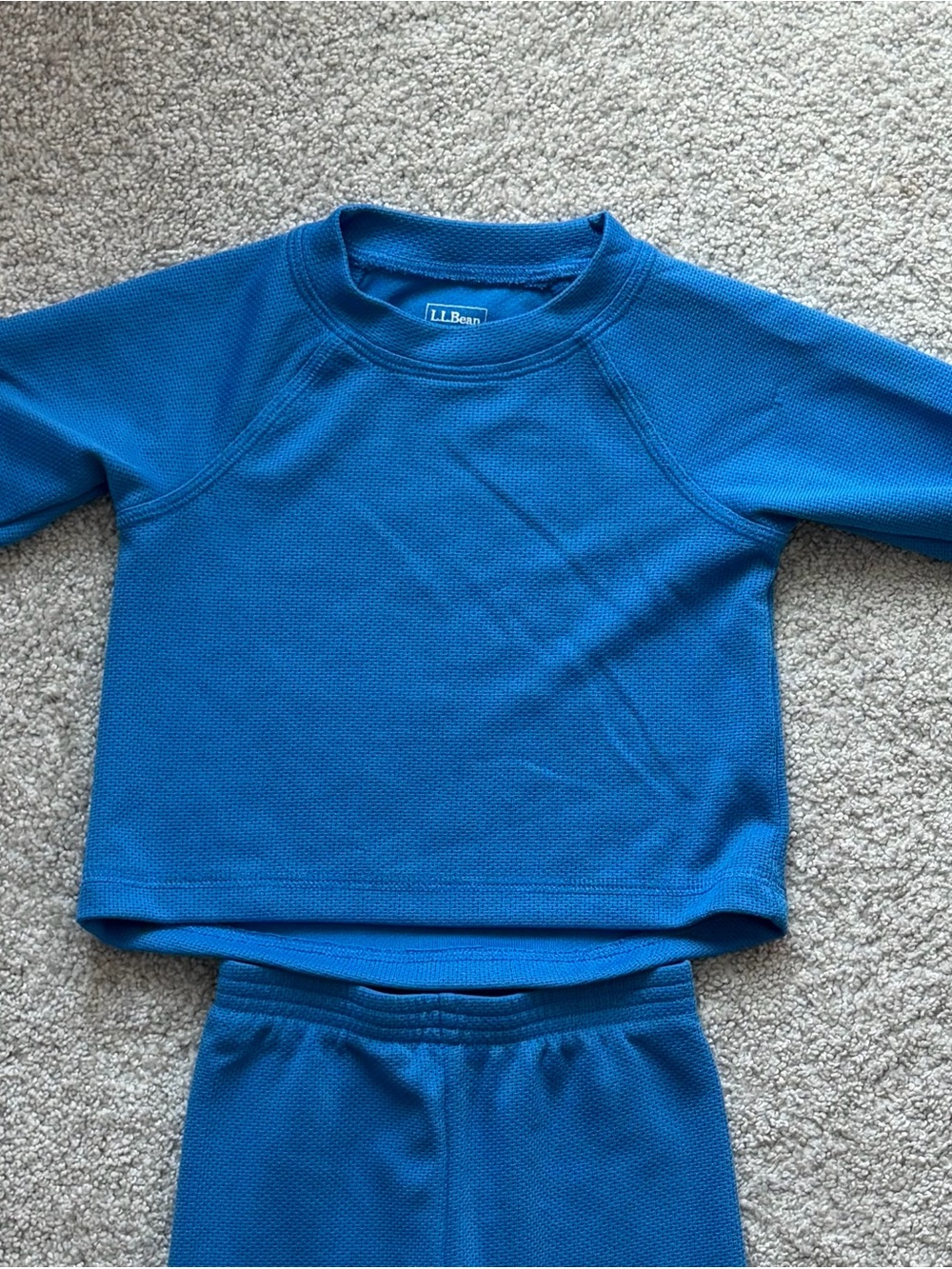 L.L. Bean Toddler Wicked Warm Midweight Underwear Set - Picture 2 of 6